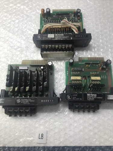 Used GE Fanuc 1-IC610MDL107B,1-lC610MDL175A,1-lC610MDL151B PLC Input & Output | J&J Industrial Supply #498335