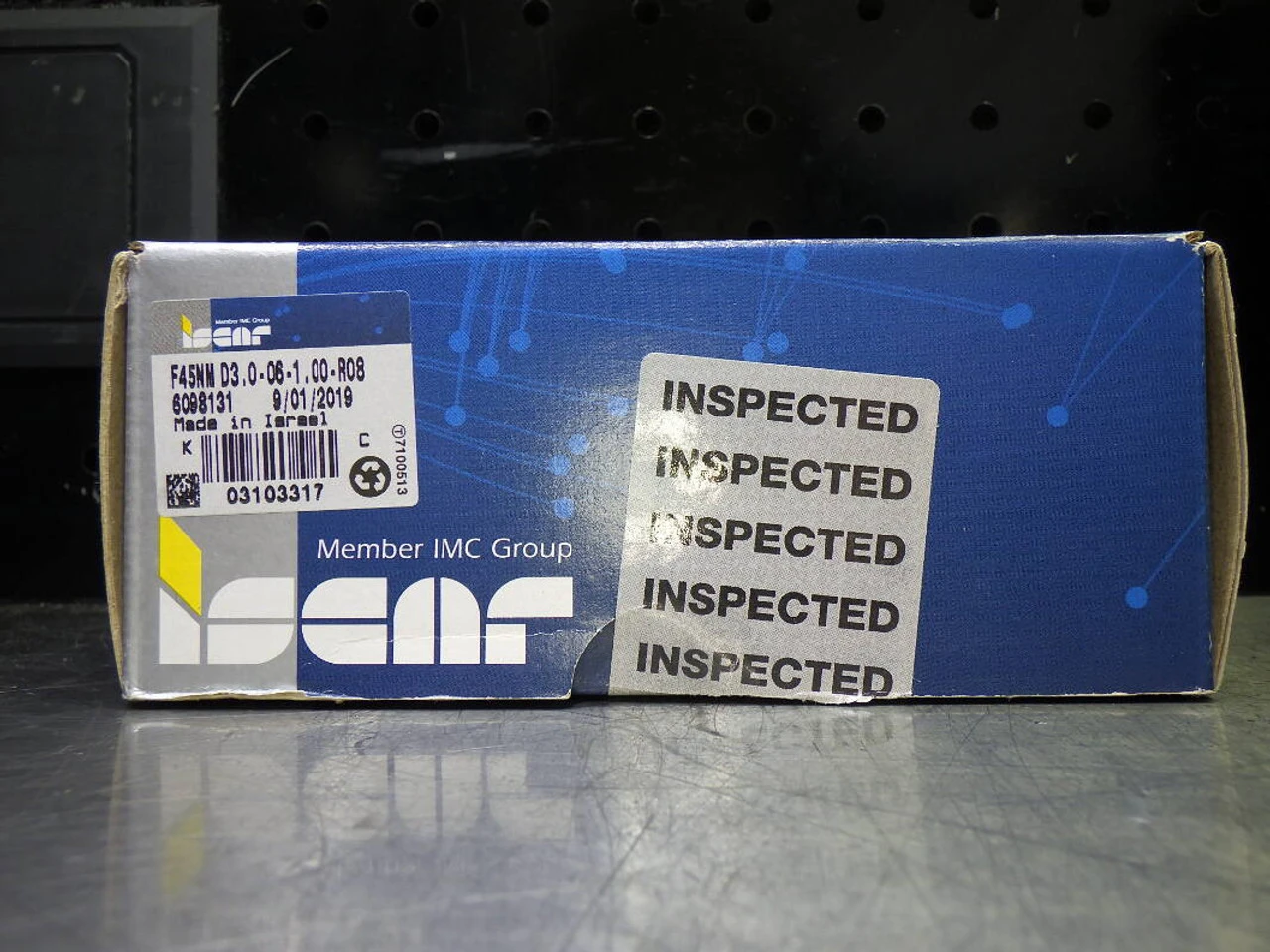 Iscar 3" Indexable Facemill 1" Arbor F45NM D3.0-06-1.00-R08 (LOC2273B)