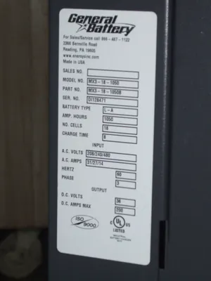 USED GENERAL MX3-18-1050