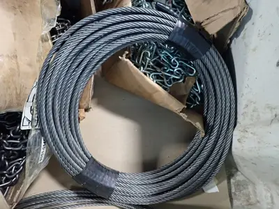 Stainless Steel Link Chain, Wire Rope