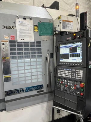 2016 OKUMA GENOS M560-V Vertical Machining Centers | Production Asset (1)