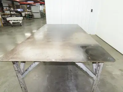 5/16" Top Steel Fabrication Welding Layout Table Work Bench 96"x48"x34"