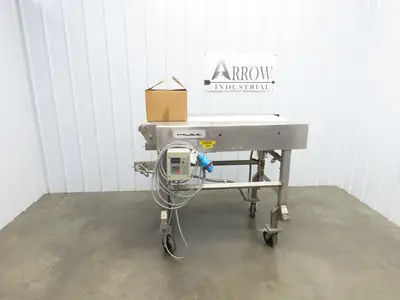 Hosokawa FA420KST 29"x 51"L Food Process Spreader Fanning Conveyor 3PH Adj Speed