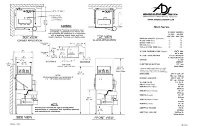 Used AMERICAN DISH SERVICE _UNKNOWN_ Utensil Washers Pennsylvania US | MS Restaurant and Equipment Sales #1233487
