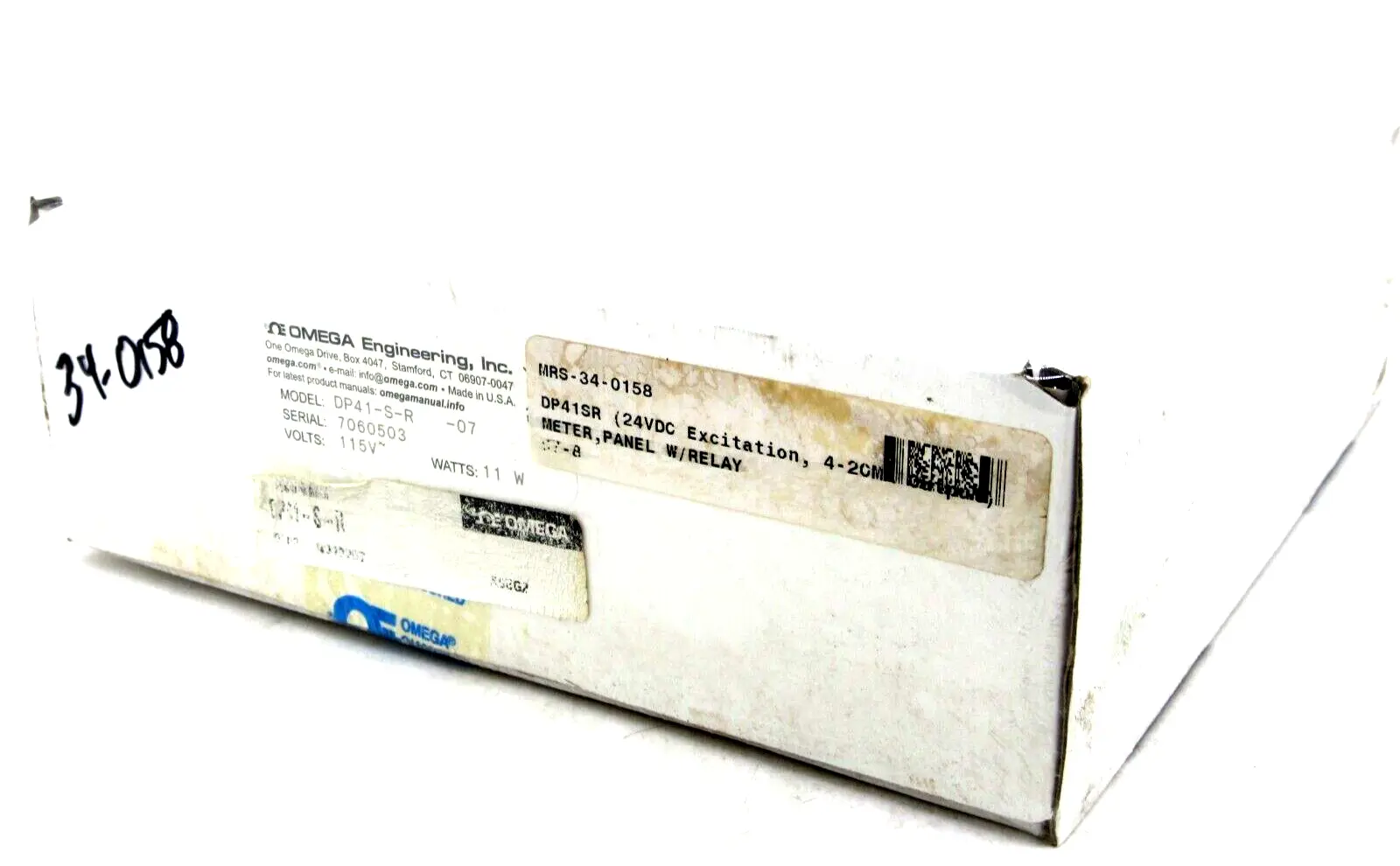 NEW SEALED OMEGA ENGINEERING DP41-S-R PANEL METER DP41SR