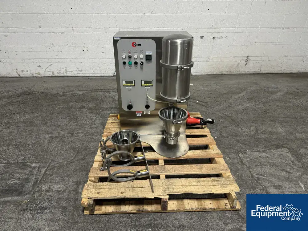 USED Glatt Glatt Midi-Glatt Fluid Bed Dryer, S/S