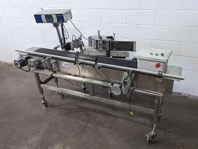USED 2015 DOMINO PRINTING SCIENCES M-SERIES PLUS-WR100-LEFT-90-11