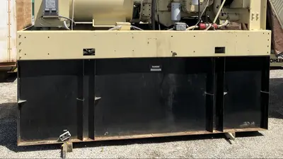 Used 500 Gallon Base Diesel Tank Tramont Brand 136" LONG X 64" WIDE x 38" Tall GENERATOR FUEL TANK
