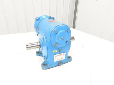 Morse 25CCT Worm Gearbox 30:1 Reducer 1.17Hp 58.3 RPM Dual Shaft 56C