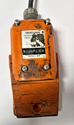 Linemaster Hercules HEAVY DUTY FOOT SWITCH Simplex