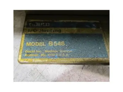 Gould Modicon B546 I/O Input Output PLC Slot Rack Housing Chassis