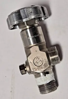 Rotarex Deodeux D20010249 CGA660 Oxygen Cylinder Gate Valve