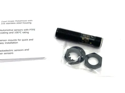 New | in-Stock HTM Sensors Cylindrical Inductive Proximity Sensor Metalhead Shielded 07-5517 Proximity Sensors Michigan US | Maverick Industrial Sales #1399944