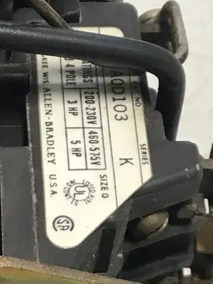 USED ALLEN BRADLEY 709-A0D103 SER K