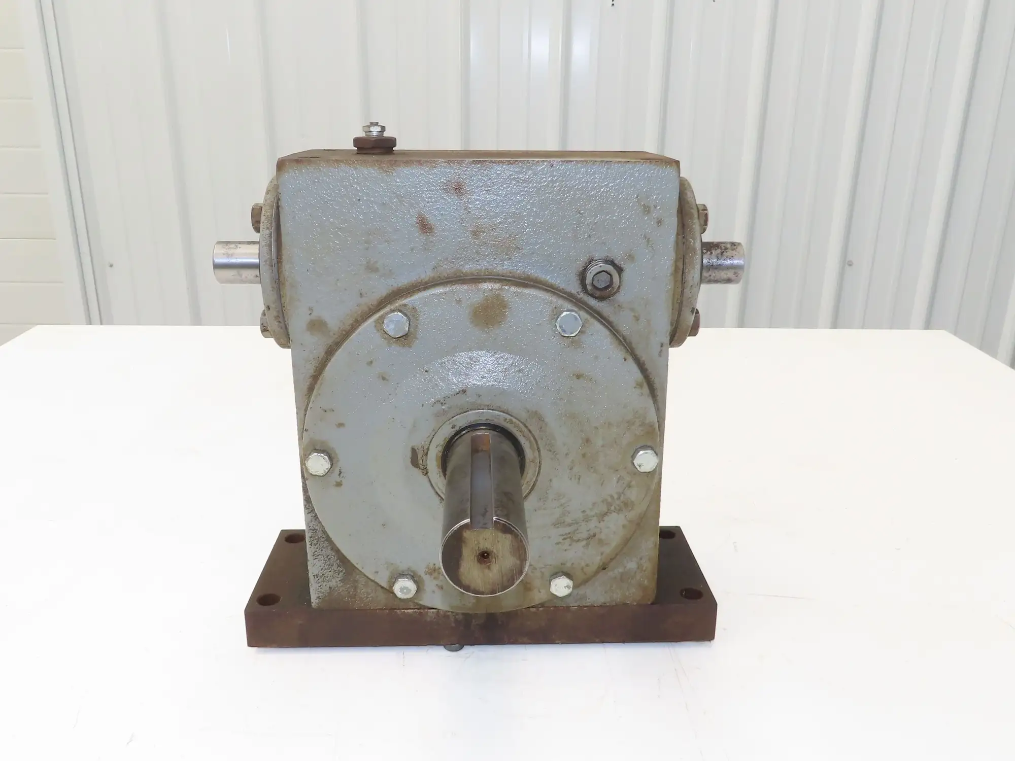 Hub City 381 PowerCube Worm Gearbox Drive 20:1 Reducer 7Hp 88rpm Dual Input