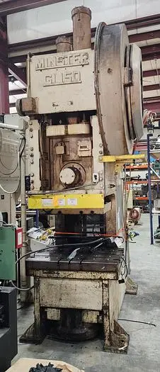 Used 1968 MINSTER G1-150 O.B.I. Presses Michigan US | Midwest Press and Automation #563972