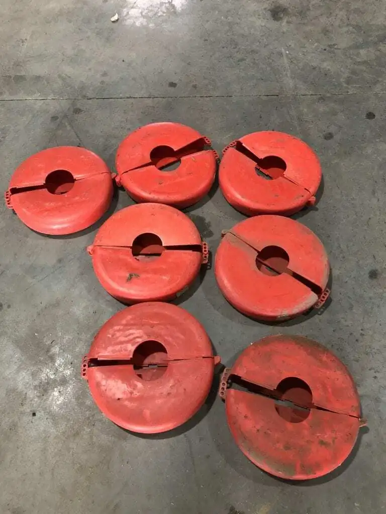 Brady 65564 V-Safe 10-13″ Gate Valve Lockout -Lot of 7