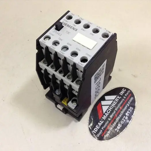 Used SIEMENS 3TH4373-0A PLC Contactors | Ideal Machinery #620030