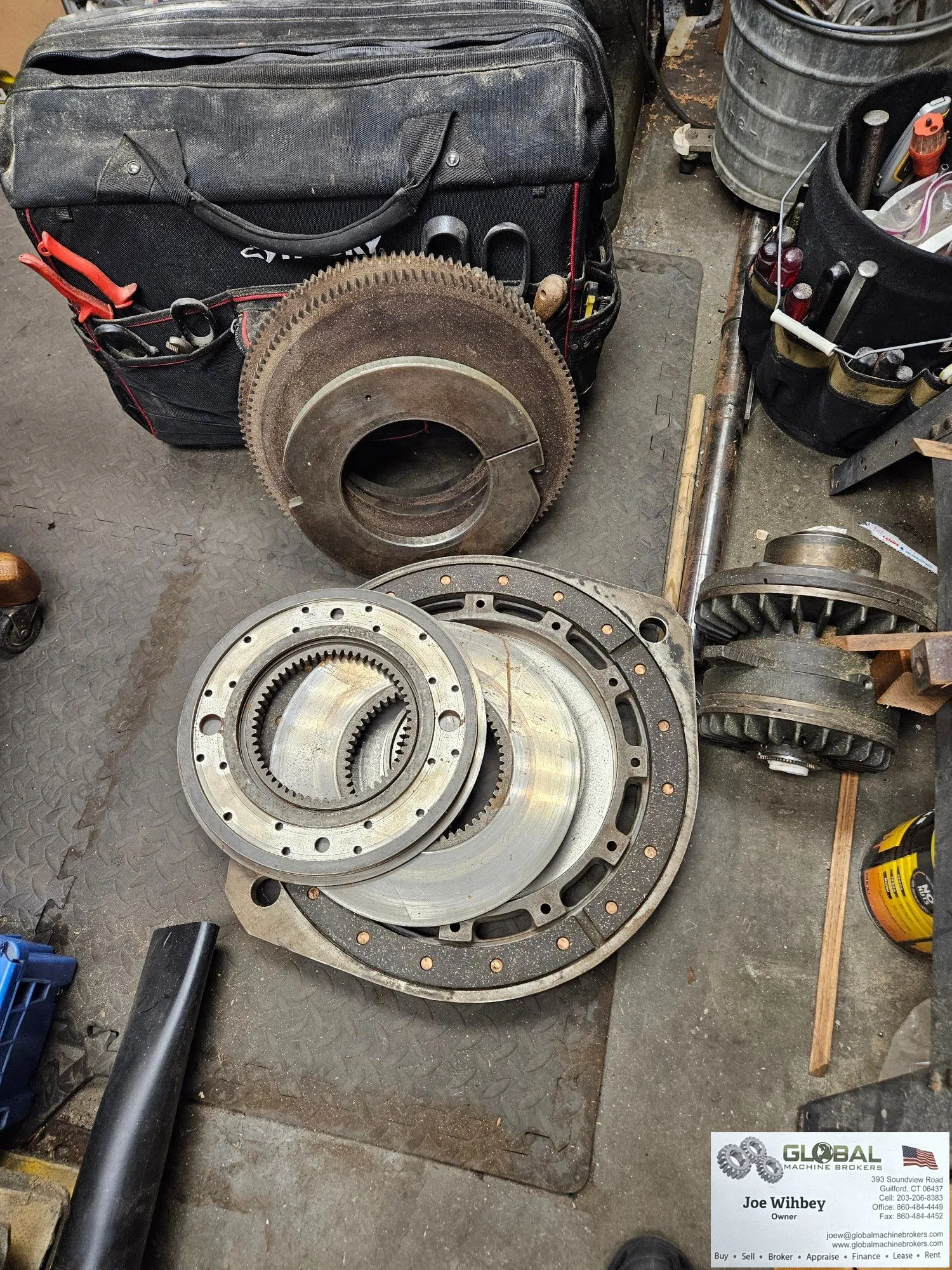 Minster Air Clutch Brake Combo 24 CFC 2.25" Center Bore