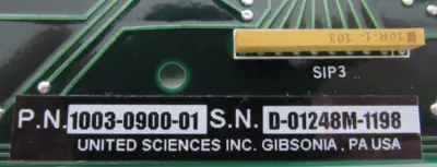 NEW UNITED SCIENCES 1003-0900-01 SIGNAL PROCESSOR BOARD 1003090001