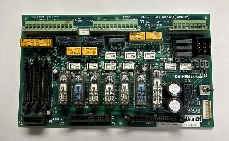 Used NACHI DAIHEN UM213F Printed Circuit Boards (PCB) Ohio US | Surplus Asset Holdings #1236195