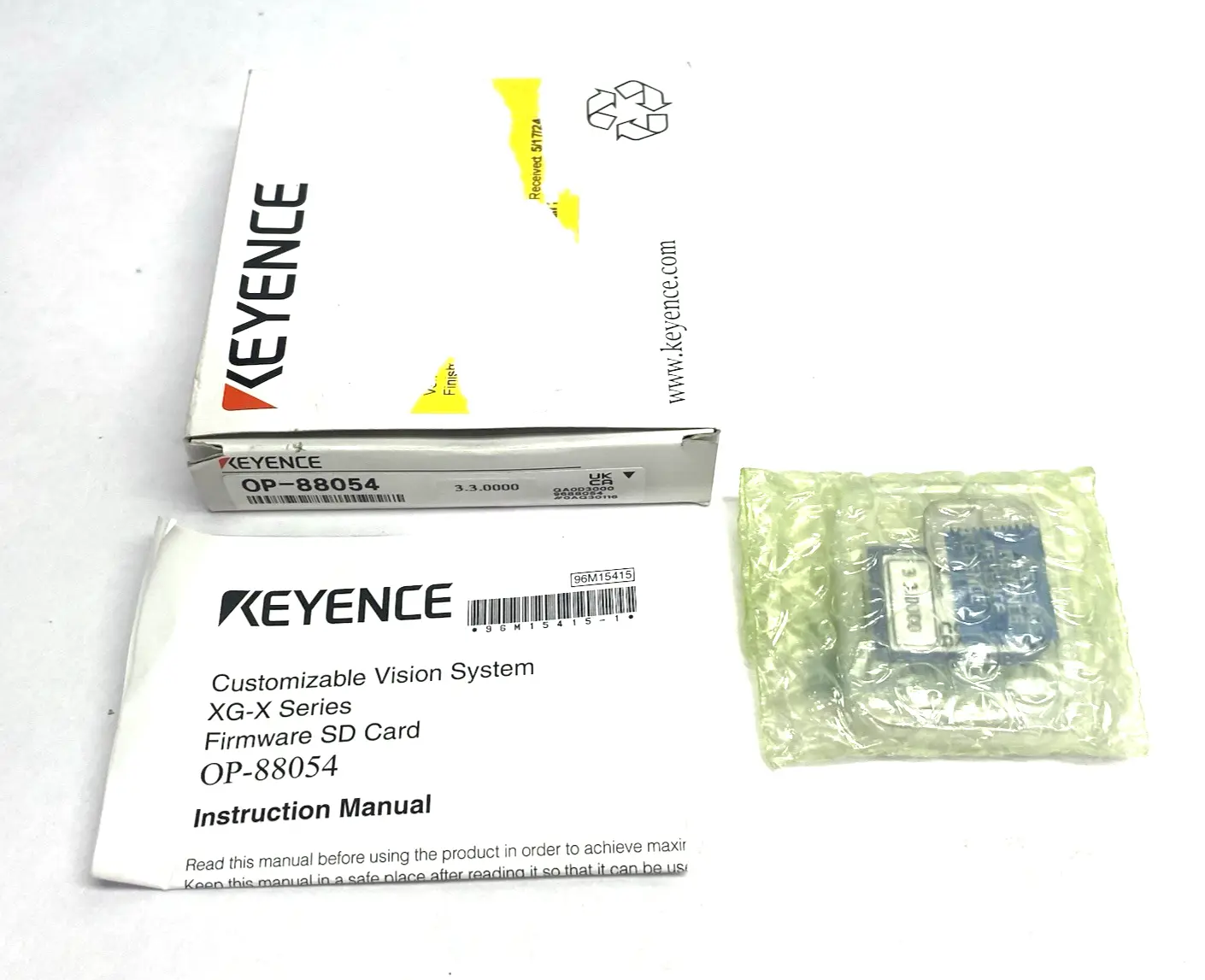 New | in-Stock KEYENCE OP-88054 Memory Michigan US | Maverick Industrial Sales #1391575