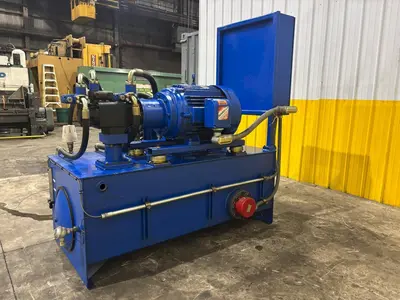 75 HP HYDRAULIC PUMP SYSTEM WITH THERMAL TRANSFER HEAT EXHANGER : YOBRO #24407