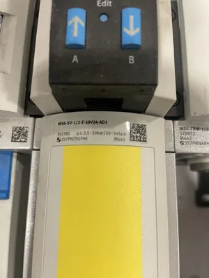 Festo MS6-SV-1/2-E-10V24-AD1 & SO-AD1 Pneumatic Quick Exhaust Control Valve