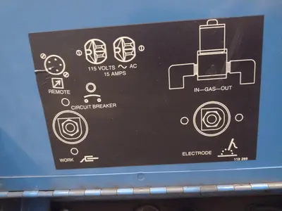MILLER MODEL #SYNCROWAVE 250 AC/DC WELDER & RADIATOR-1 CHILLER: YOBRO #24819