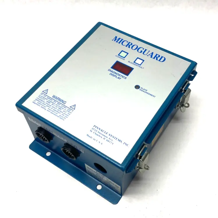 Used PINNACLE SYSTEMS MICROGUARD METAL BOX CONTROLLER MODULE Industrial Controls | Maverick Industrial Sales #1103565