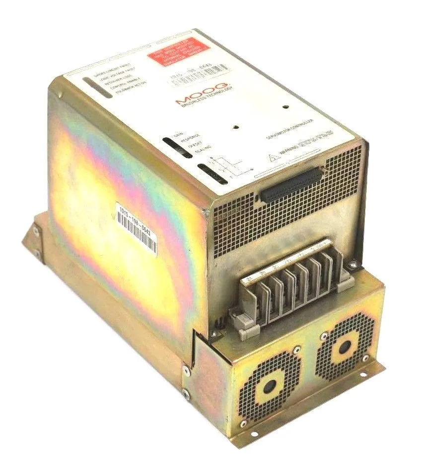 MOOG 152J453 SERVOMOTOR CONTROLLER