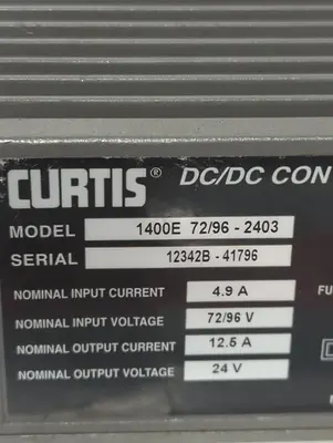 Used CURTIS 1400E 72/96 2403 Miscellaneous Equipment (Electrical & Power) Ohio US | Surplus Asset Holdings #1466657