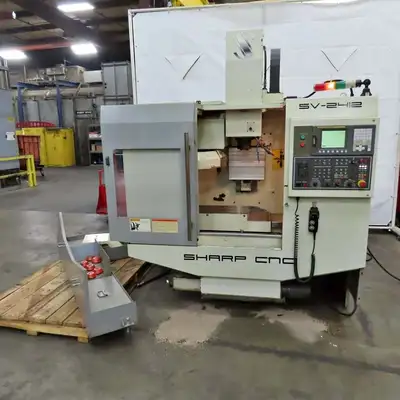 2006 SHARP SV-2412 Vertical Machining Centers | Toolquip, Inc. (1)