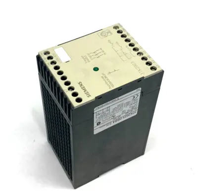Used SIEMENS ADJUSTABLE DELAY MODULE, 3-CIRCUITS DELAYED Industrial Controls | Maverick Industrial Sales #1103047