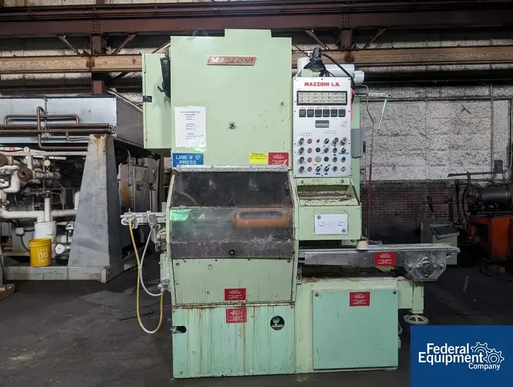Used Mazzoni Mazzoni Bar Press, Type STUR6 Processing (misc) Ohio US | Federal Equipment Company #127072