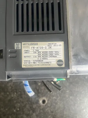 USED MITSUBISHI FREQROL AC SPINDLE CONTROL