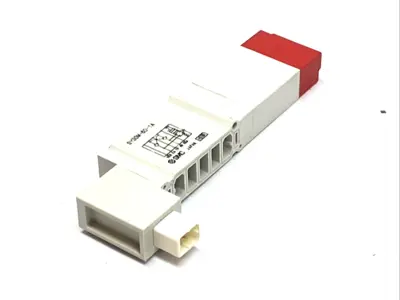 USED SMC DOUBLE CHECK SPACER WITH RESIDUAL PRESSURE RELEASE
