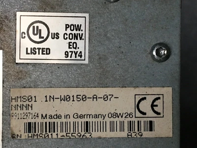 USED REXTROTH HMS01.1N-W0110 (5)-