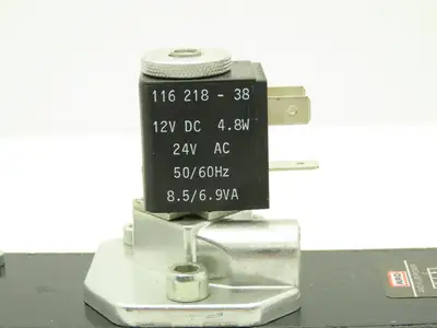 Aro J213SS-024-A Solenoid Spool Valve 5-Way 2 Pos 24V AC/DC 3/8" NPT