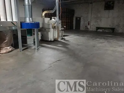 USED 2019 SCMI GABBIANI P75 BEAM SAW- LOW HOURS, DUST COLLECTOR