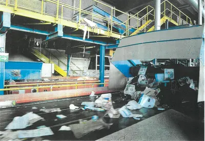 USED BOLLEGRAAF PAPER SORTING SYSTEM