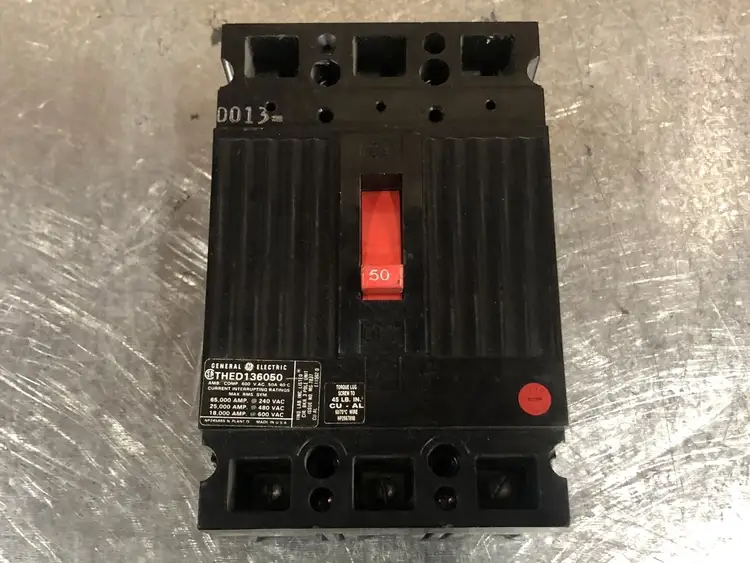 Used GENERAL ELECTRIC THED136050 Switchgears British Columbia CA | Lenmark #240991