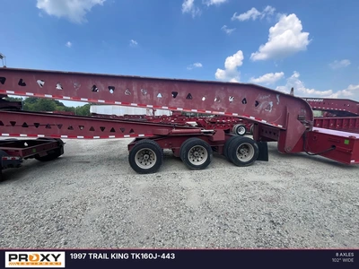 Used 1997 TRAIL KING TK160J-443 Lowboy Trailers North Carolina US | Proxy Equipment #1426061