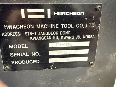 2010 HWACHEON CUTEX-160A CNC Lathes | Liberty Machine Works LLC (6)