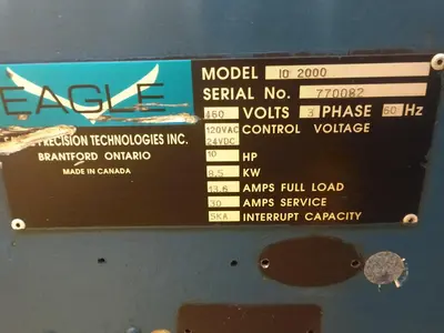 USED EAGLE IO - 2000