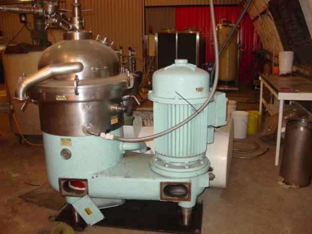 Westfalia SAOH 15037 separator, 316SS.