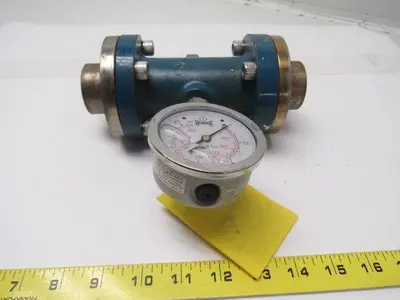 OPW Inline Pressure Monitoring Bladder Coupling 1" NPT Or Flange Mount 0-100 PSI