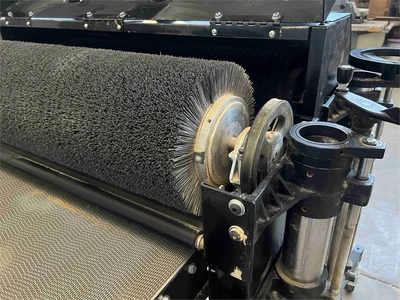 Used SUPER MAX SUPER BRUSH Denibbing Sanders California US | MachineryMax #1321503
