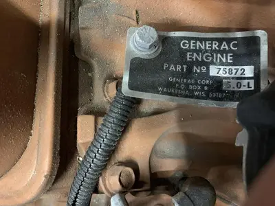 GENERAC 92A-01032-S, 62 KVA, 40 KW, 277/480 VOLT 60 HERTZ 3-PHASE GENERATOR
