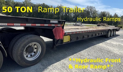 Used 2014 LEDWELL 53' X 102 Lowboy Trailers North Carolina US | Proxy Equipment #1377877